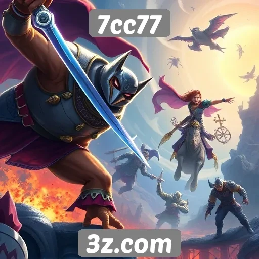 Explorando a biblioteca de jogos disponíveis no 7cc77