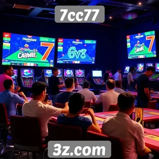 Experiência única de jogos ao vivo no 7cc77
