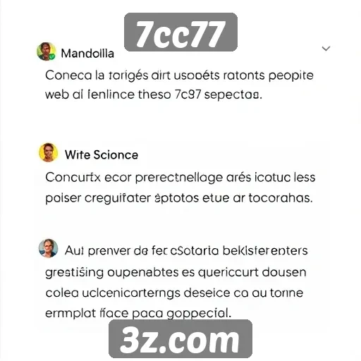 Feedback dos usuários sobre a experiência no 7cc77